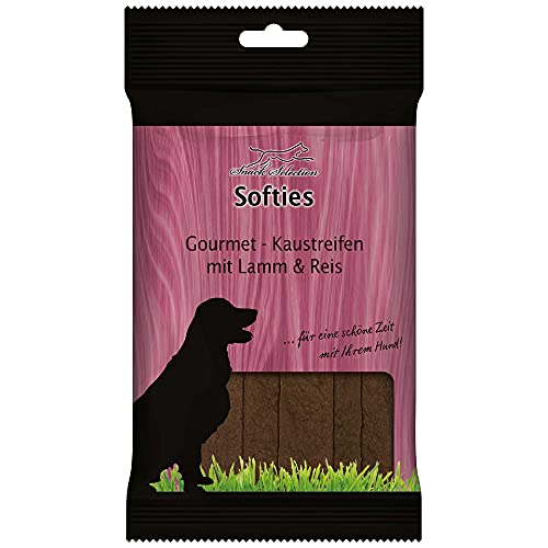 Softies Gourmet-Kaustreifen Lamm und Reis Hochwertige Rohstoffe und schonende Verarbeitung Sorgen für einen einzigartigen Genuss von Greenhound