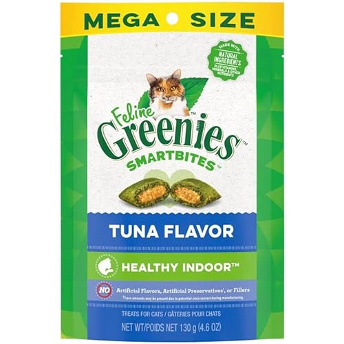 (10 Pack) Greenies Feline Smartbites Healthy Indoor Treats Tuna Flavor 4.6-Oz. von Greenies