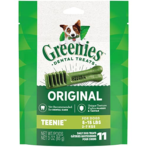 Greenies Original Dental Teenie Treats for Dogs 5-15 Pounds 11 Count von Greenies