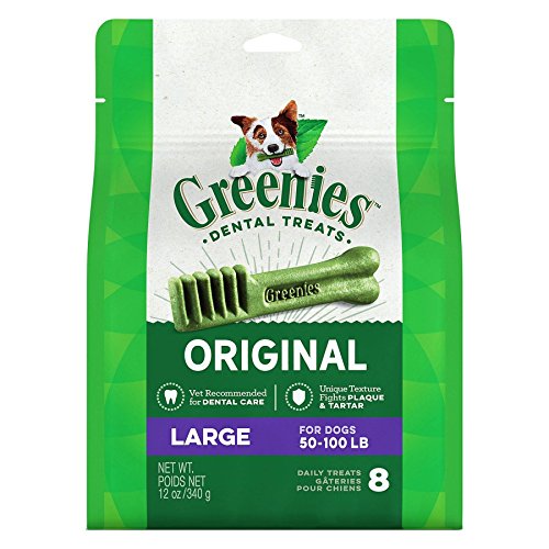 Greenies Original Dog Dental Chew Large Size 8 Count - Pack of 3 von Greenies