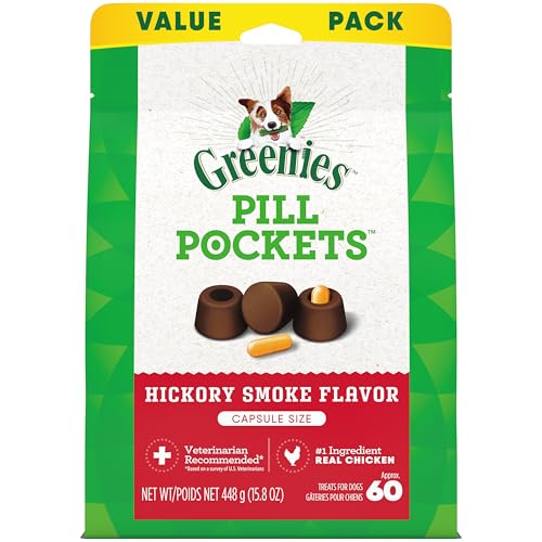Greenies Pill Pockets, Leckerlis für Hunde mit Enten- und Erbsenformel, ohne Getreide Greenies Pill Pockets, Leckerlis für Hunde mit Enten- und Erbsenformel, ohne Getreide von Greenies