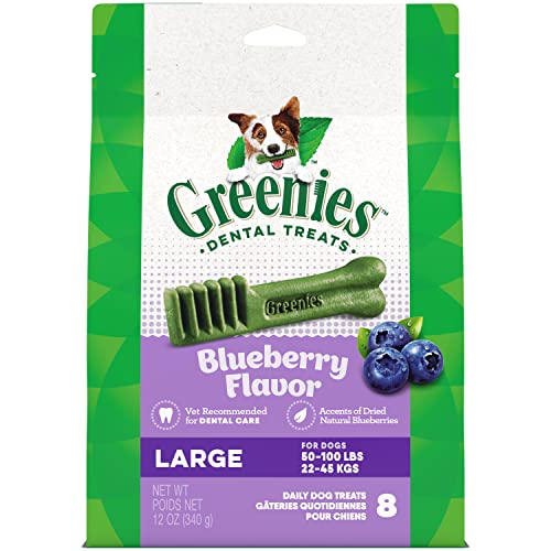 Greenies Platzen Blueberry lecker Große Leckereien für Hunde – 12 Oz von Greenies