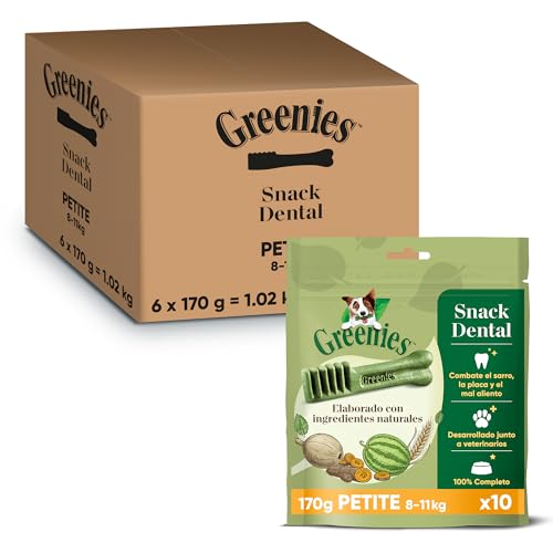 Greenies Snack Dental Petite für Hunde von 7 kg bis 11 kg (170 g) von Greenies