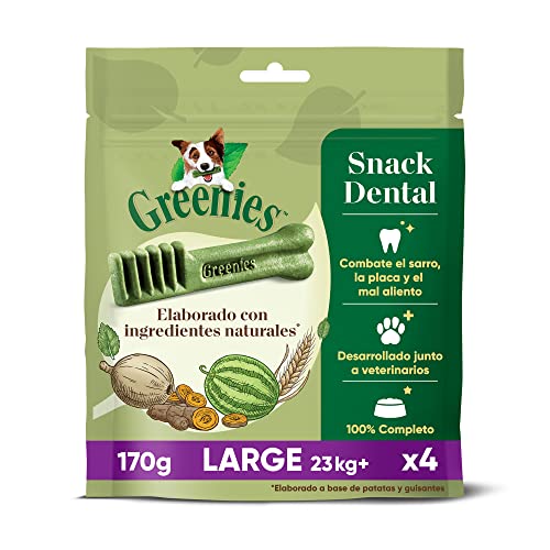 Greenies The Smart Dental Treat 24 Chews, Daily Original Large Dog Treats, 6er Pack (4 x 170 g) von Greenies