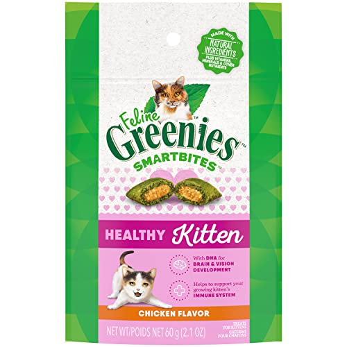 Nemei Feline GREENIES SMARTBITES Healthy Kitten Treats, Chicken Flavor, 2.1 Oz Pack Nemei Feline GREENIES SMARTBITES Healthy Kitten Treats, Chicken Flavor, 2.1 Oz Pack von Greenies