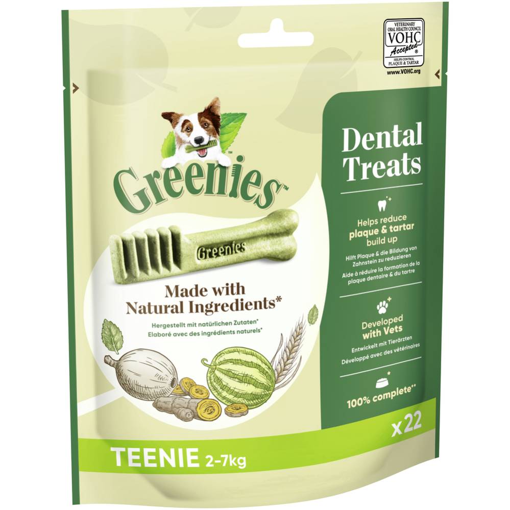 Sparpaket Greenies Zahnpflege-Kausnacks für Hunde 3 x 85 g / 170 g / 340 g - Teenie (3 x 170 g ) von Greenies