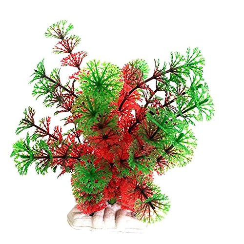 Vivid Künstliche Aquarium Fisch Tank Kunststoff Fake Pflanze Gras Ornament von Greenlans