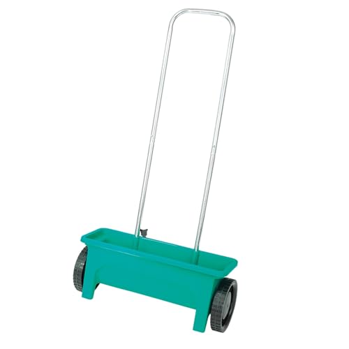 Greenmill GR0030 Streuwagen Universalstreuer 12L Fassungsvermögen, mit 18,5cm Rädern, Kastenstreuwagen Greenmill GR0030 Streuwagen Universalstreuer 12L Fassungsvermögen, mit 18,5cm Rädern, Kastenstreuwagen von Greenmill