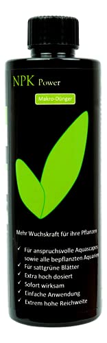 Greenscaping® NPK Power Aquariendünger hoch konzentriert - speziell für Aquarien entwickelt (250 ml) von Greenscaping