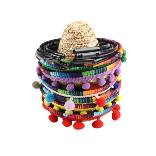Exquisite Feiertags-Haarbänder, Mini-Hundehüte für Kleine Hunde, Geburtstagsparty-Hut, Haustierhüte, Haarband, Dekorativer Hut, Haarreifen (6 STK) von Greensen