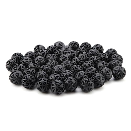 Greensen 50 Pcs Leichtes Biologisch Poröser Biochemischer Ball für Aquarium Fish Pond PVC -Schwamm (26 mm mit Baumwolle) von Greensen