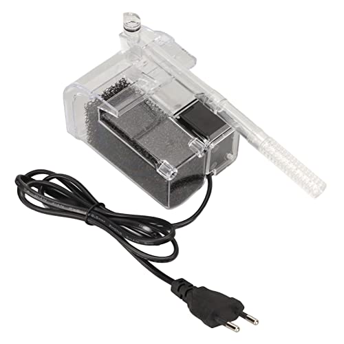 Greensen Aquarium Hängen Am Filter Effizienter Wasserfall Außenmännischer Kleiner Fischhängefilter für Fische, Premium -Plastikmaterial für Süßwasser und Meerwasser (EU-Stecker 220-240 V, 20-55 ℃, Greensen Aquarium Hängen Am Filter Effizienter Wasserfall Außenmännischer Kleiner Fischhängefilter für Fische, Premium -Plastikmaterial für Süßwasser und Meerwasser (EU-Stecker 220-240 V, 20-55 ℃, von Greensen