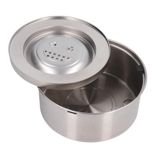 Greensen Edelstahl-Hundefutter, Haustier Langsamer Wasserfütterer Hundetrinknapf, 3L Große Kapazität Schwimmplatten-Design für Mittelgroße Bis Große Hunde Greensen Edelstahl-Hundefutter, Haustier Langsamer Wasserfütterer Hundetrinknapf, 3L Große Kapazität Schwimmplatten-Design für Mittelgroße Bis Große Hunde von Greensen