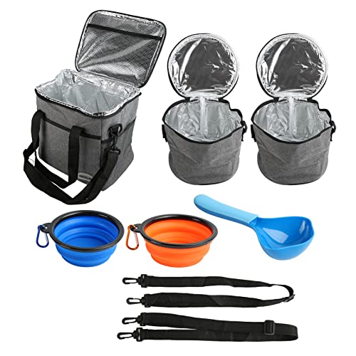Greensen Hunde Reisetasche Hund Tasche Haustier Haustier mit 2 Zusammenklappbaren Silikonschalen 2 Lebensmittelbeutel 1 Schaufel für Camping Beach Road Trips Airline Zugelassen Greensen Hunde Reisetasche Hund Tasche Haustier Haustier mit 2 Zusammenklappbaren Silikonschalen 2 Lebensmittelbeutel 1 Schaufel für Camping Beach Road Trips Airline Zugelassen von Greensen