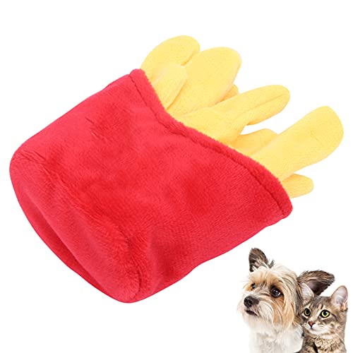 Greensen Hundkau-Spielzeug, Plüsch-Hundespielzeug für Kleine und Mittlere Hunde Katzen mit Quietschgeräusch-Simulation Pommes-Design Haustier-Kauspielzeug Greensen Hundkau-Spielzeug, Plüsch-Hundespielzeug für Kleine und Mittlere Hunde Katzen mit Quietschgeräusch-Simulation Pommes-Design Haustier-Kauspielzeug von Greensen