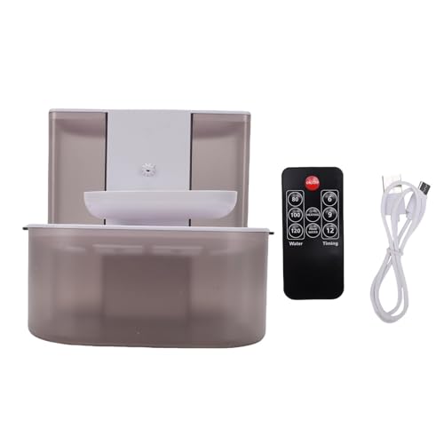 Greensen Intelligenter Haustier-Wasserbrunnen, Automatischer Haustier-Wasserspender Selbstreinigender Haustier-Wasserautomat mit Fernbedienung Heizfunktion 4500ml Sauberer Wassertank für Greensen Intelligenter Haustier-Wasserbrunnen, Automatischer Haustier-Wasserspender Selbstreinigender Haustier-Wasserautomat mit Fernbedienung Heizfunktion 4500ml Sauberer Wassertank für von Greensen