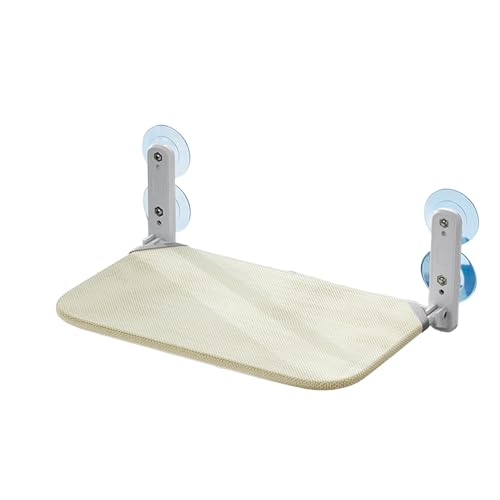 Greensen Katzen Fensterliege, Hängemattenmontiertes Bett Faltbar Platzsparend mit Saugnäpfen für Fliesen Glas Holzplattenoberfläche Katzenruheplatz Aussichtsplattform Greensen Katzen Fensterliege, Hängemattenmontiertes Bett Faltbar Platzsparend mit Saugnäpfen für Fliesen Glas Holzplattenoberfläche Katzenruheplatz Aussichtsplattform von Greensen