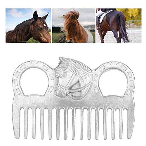 Greensen Pferdereinigung Metallpoliertechnologie für Haare und Frisur Design Frisur Haare für 10x7x0,5 cm Reitfachleute von Greensen