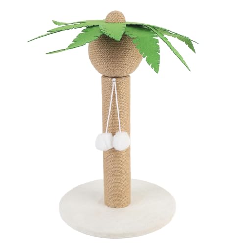 Katzenkratzbaum aus Kokosnussbaum, Platzsparendes Möbelstück, Dekorativer Kratzbaumturm für Kätzchen Im Innenbereich, aus Sisal Gefertigt Katzenkratzbaum aus Kokosnussbaum, Platzsparendes Möbelstück, Dekorativer Kratzbaumturm für Kätzchen Im Innenbereich, aus Sisal Gefertigt von Greensen