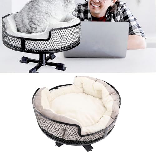 Kreisförmiges Katzentischbett, Edelstahl -Katzenschreibtischbett, Bequemes Haustier Rastplatz, Geeignet für Alle Jahreszeiten, Katzenbettmatte für Alle Größen Hunde und Katzen Kreisförmiges Katzentischbett, Edelstahl -Katzenschreibtischbett, Bequemes Haustier Rastplatz, Geeignet für Alle Jahreszeiten, Katzenbettmatte für Alle Größen Hunde und Katzen von Greensen