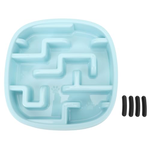 Langsame Feeder Dog Bowl Haustier Futtergericht Fütterungsschale Quadratisches Design PP Material für Hunde Katzen mit Einzigartigem Ansprechendem Design Einfach zu Reinigen Langsame Feeder Dog Bowl Haustier Futtergericht Fütterungsschale Quadratisches Design PP Material für Hunde Katzen mit Einzigartigem Ansprechendem Design Einfach zu Reinigen von Greensen