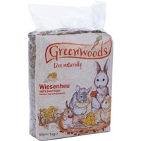 Greenwoods Wiesenheu, Löwenzahn - 3 x 1 kg von Greenwoods Small Animals