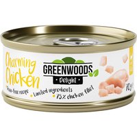 Greenwoods Delight Hühnerfilet - 48 x 70 g von Greenwoods