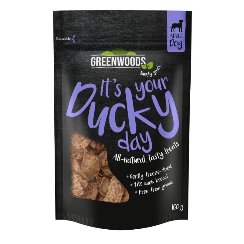 Greenwoods Nuggets Ente - 100 g von Greenwoods
