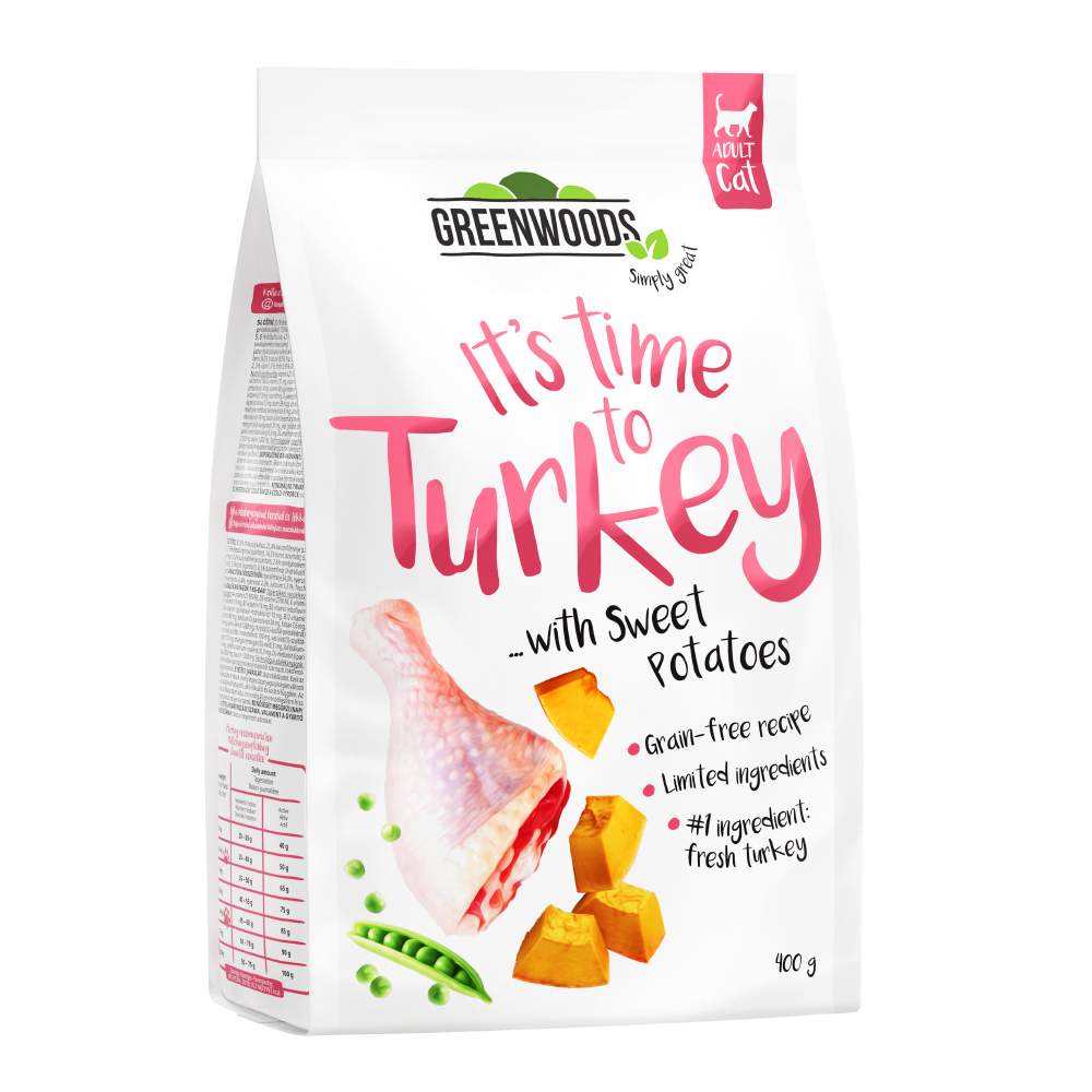 Greenwoods Pute mit Süßkartoffeln, Erbsen und Kürbis 400 g Greenwoods Pute mit Süßkartoffeln, Erbsen und Kürbis 400 g von Greenwoods