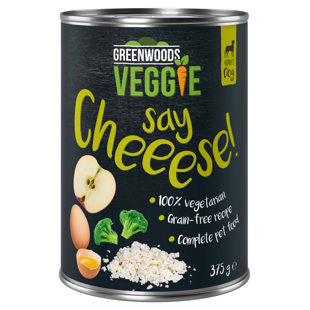 Greenwoods Veggie mit körnigem Frischkäse, Ei, Apfel und Brokkoli Sparpaket: 12 x 375 g von Greenwoods