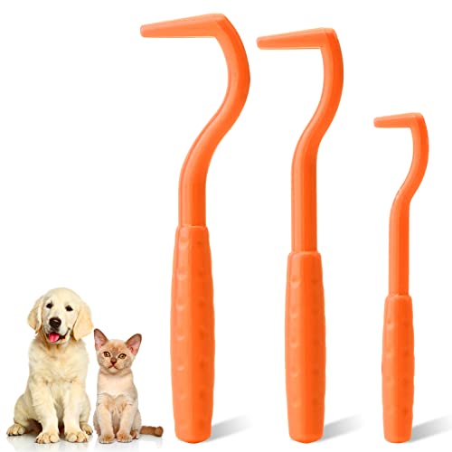 Greoer 3 Stück Zeckenentferner-Werkzeuge für Hunde, schmerzlose Zeckenentfernung, multifunktionales Zeckenentferner-Set für Hunde, Katzen, Kaninchen, Heimgebrauch, Orange Greoer 3 Stück Zeckenentferner-Werkzeuge für Hunde, schmerzlose Zeckenentfernung, multifunktionales Zeckenentferner-Set für Hunde, Katzen, Kaninchen, Heimgebrauch, Orange von Greoer