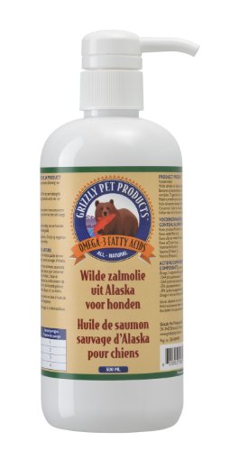 Grizzly Wildlachs-Öl aus Alaska, 500 ml von Grizzly