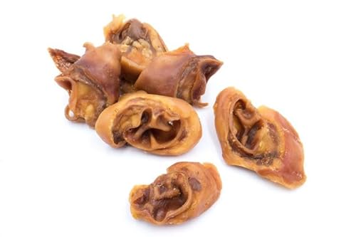 Grobys Futterkiste Ohrmuscheln vom Schwein Schweineohrmuschel, Verpackungseinheit:250 Gramm von Grobys Futterkiste
