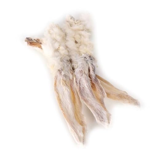 Grobys Kaninchenohren mit Fell getrocknet als Kauartikel für Hunde, Verpackungseinheit:1 Kilogramm von Grobys Futterkiste