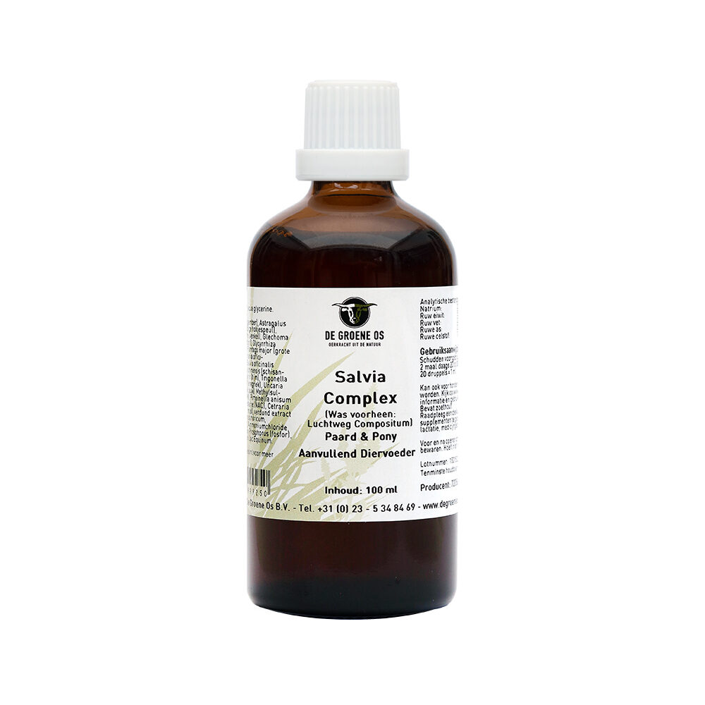 Groene Os Salvia Complex - Pferd/Pony - 100 ml Groene Os Salvia Complex - Pferd/Pony - 100 ml von Groene Os