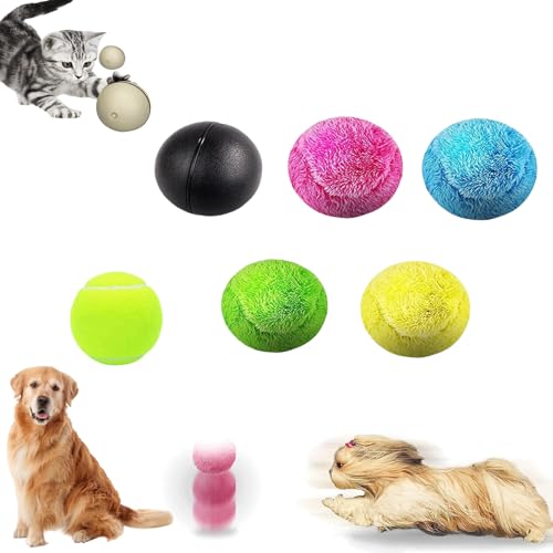 Grolomo Rectionrae Active Rolling Ball,2025 New Active Rolling Ball for Dogs,Smart Dog Balls Large,Toys for Small Medium Large Dogs (1set) von Grolomo