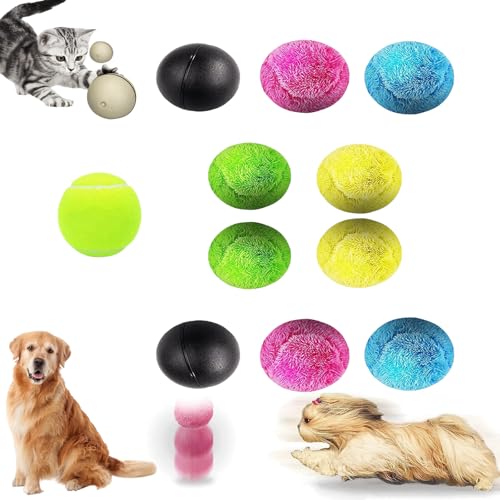 Grolomo Rectionrae Active Rolling Ball,2025 New Active Rolling Ball for Dogs,Smart Dog Balls Large,Toys for Small Medium Large Dogs (2set) von Grolomo