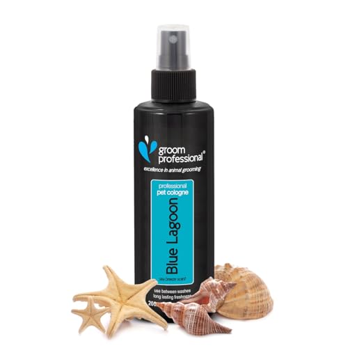 GROOM PROFESSIONAL Blue Lagoon Haustier-Parfüm, Exzellenz in Sachen Haustierpflege, Hundeparfüm mit frischem Aroma, ideal für die Verwendung zwischen den Waschgängen, hergestellt in Großbritannien, GROOM PROFESSIONAL Blue Lagoon Haustier-Parfüm, Exzellenz in Sachen Haustierpflege, Hundeparfüm mit frischem Aroma, ideal für die Verwendung zwischen den Waschgängen, hergestellt in Großbritannien, von GROOM PROFESSIONAL