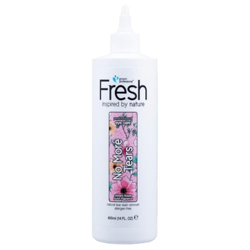 GROOM PROFESSIONAL FRESH No More Tears Gesichtswaschmittel für Hunde - Tränenfleckentferner Hund - Sanftes Foumla zur Entfernung von Tränenflecken - Allergenfrei - Für empfindliche Augen & Haut, 400ml GROOM PROFESSIONAL FRESH No More Tears Gesichtswaschmittel für Hunde - Tränenfleckentferner Hund - Sanftes Foumla zur Entfernung von Tränenflecken - Allergenfrei - Für empfindliche Augen & Haut, 400ml von GROOM PROFESSIONAL