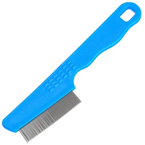 Groom Professional Double Row Flea Removal Comb, Excellence in Animal Grooming, Designed to Combat Fleas & Eggs with Two Rows of Tightly Spaced Teeth, Can Be Used on All Coat Types von Groom Professional