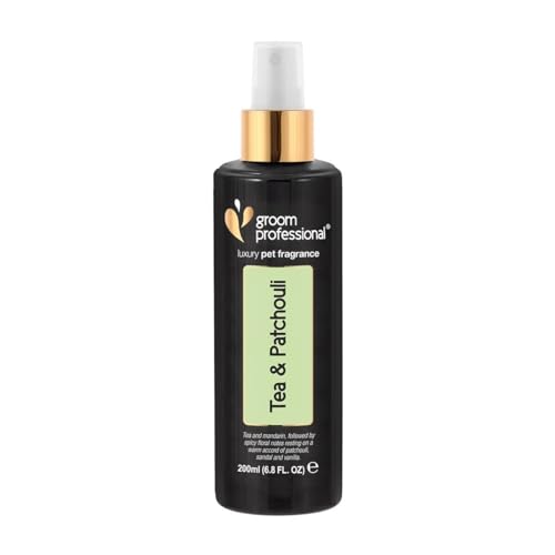 GROOM PROFESSIONAL Exclusive Tea & Patchouli Haustier-Parfüm, Exzellenz in Sachen Haustierpflege, luxuriös duftendes Hundeparfüm, ideal für die Anwendung zwischen den Waschgängen, Made in The UK, GROOM PROFESSIONAL Exclusive Tea & Patchouli Haustier-Parfüm, Exzellenz in Sachen Haustierpflege, luxuriös duftendes Hundeparfüm, ideal für die Anwendung zwischen den Waschgängen, Made in The UK, von GROOM PROFESSIONAL