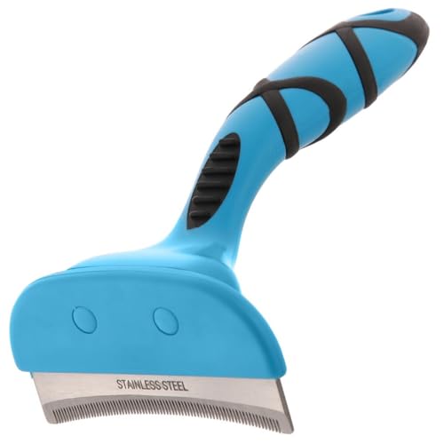 GROOM PROFESSIONAL Haarausfall-Stopper für Hunde - Entfilzungsbürste für Hunde - Hundeentfilzungsbürste - Entfilzungswerkzeug für Hunde & Katzen - Perfekt für Kurzes oder Mittleres Fell, Groß von GROOM PROFESSIONAL