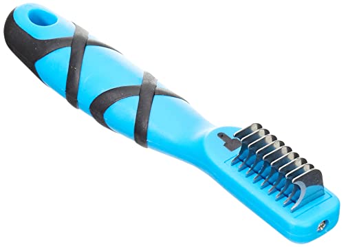 Groom Professional Matt Breaker for Long/Wooly Coats, Excellence in Animal Grooming, Professional Quality, Unique Soft-Grip, Non-Slip Handle, Pefect Tool for Dematting, 9 Blade von GROOM PROFESSIONAL