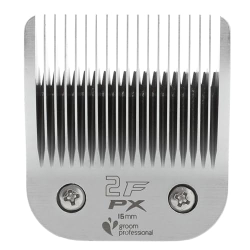 Groom Professional Pro X Scherkopf für Hundepflege - Abnehmbare Scherkopf - Gehärteter Stahl - Hervorragende Verschleißfestigkeit und hervorragende Schnittleistung - Ersatzklinge - 2F von GROOM PROFESSIONAL