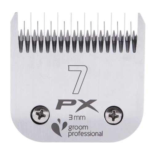 GROOM PROFESSIONAL Pro X Scherkopf für Hundepflege - Abnehmbare Scherkopf - Gehärteter Stahl - Hervorragende Verschleißfestigkeit und hervorragende Schnittleistung - Ersatzklinge - 7 von GROOM PROFESSIONAL