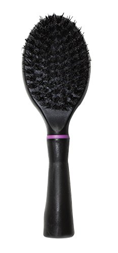 Groom Borstenbürste für Katzen, Schwarz von Happypet