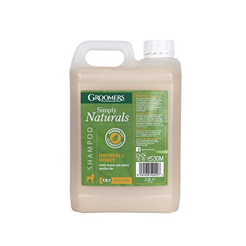 Groomers Shampoo für Haustiere Hafermehl / Honig 2,5 Liter Groomers Shampoo für Haustiere Hafermehl / Honig 2,5 Liter von Groomers