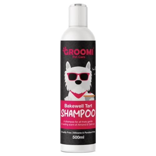GROOMI Bakewell Tart Hunde-Shampoo, 500 ml, luxuriöse Pflegeformel für stinkende Hunde, angereichert mit von der Natur inspiriertem Duft, vegan, professionelles Haustier-Shampoo und Conditioner für GROOMI Bakewell Tart Hunde-Shampoo, 500 ml, luxuriöse Pflegeformel für stinkende Hunde, angereichert mit von der Natur inspiriertem Duft, vegan, professionelles Haustier-Shampoo und Conditioner für von Groomi