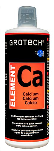 Grotech Element Calcium 1000 ml - Zur Erhöhung des Calciumgehaltes im Meerwasser - Aquarium von Grotech