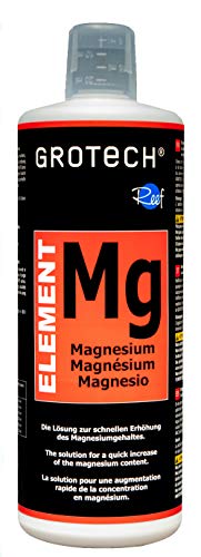 Grotech Element Magnesium 1000 ml - Zur Erhöhung des Magnesiumgehaltes im Meerwasser - Aquarium. von Grotech